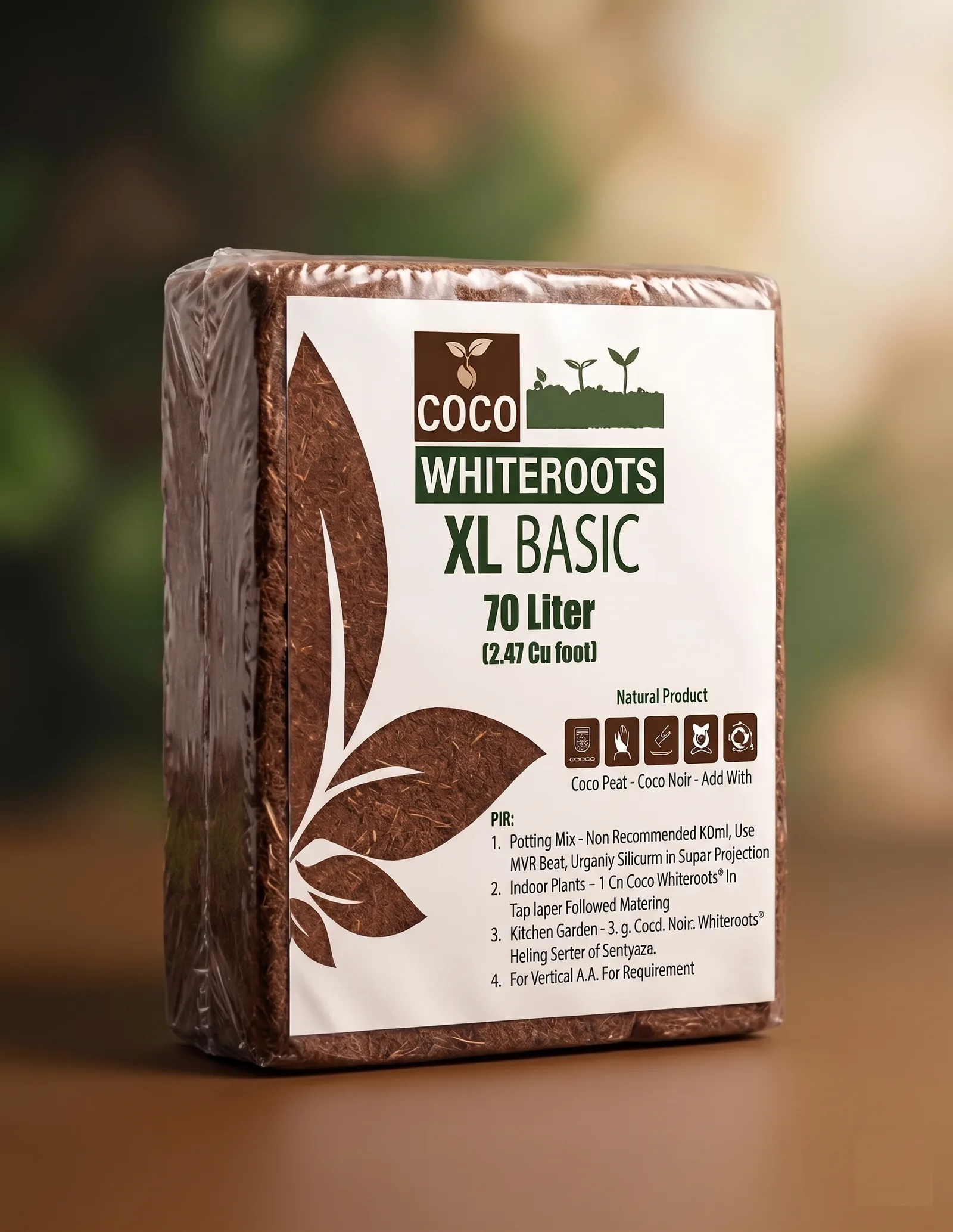 Coco White Roots XL Basic — Hi-Tech Growing Media